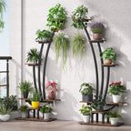 Fioriera Verticale per Piante da Interno a 6 Livelli per Giardino - Set da 2 Pezzi