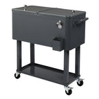 Frigorifero spray in ferro da 80QT con ripiano