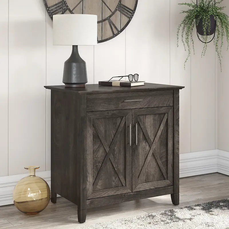 Scrittoio Key West con mobiletto di Bush Furniture