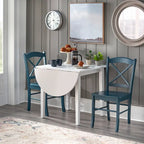 Set da pranzo di 3 pezzi con tavolino allungabile Simple Living Country Cottage