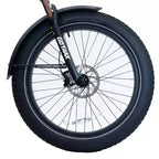 GOTRAX Bici Ibrida Elettrica 26" con Pneumatici Fat, Telaio a Scavalco, per Adulti - Verde