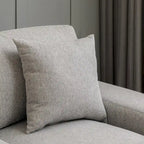 Divano letto chaise longue oversize moderno metà secolo con cuscino