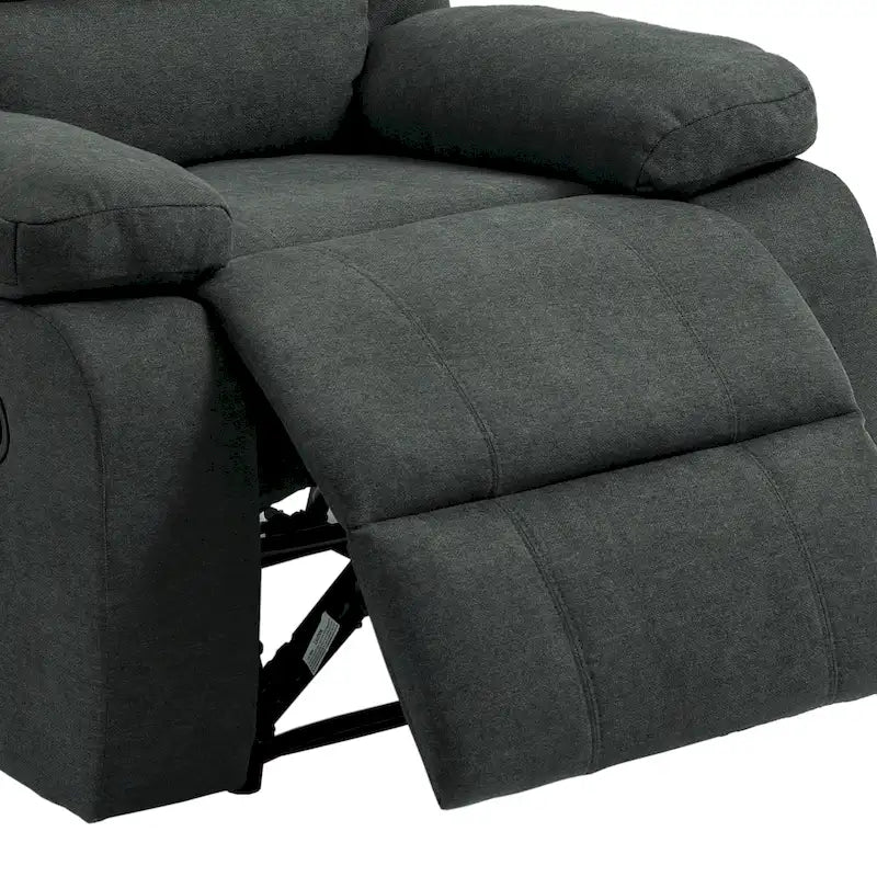 Set 2 poltrone reclinabili manuali classiche e tradizionali
