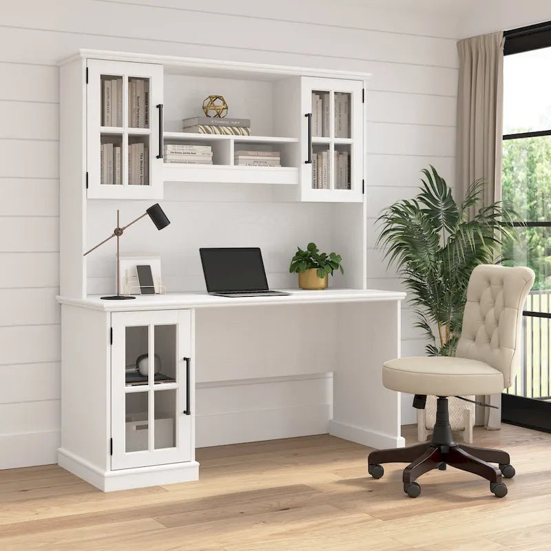 Scrivania per computer Westbrook 60W con alzata Bush Furniture