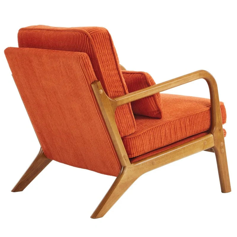 Poltrona imbottita Mid-Century Modern