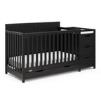 Culla e Fasciatoio Convertibili 5-in-1 con Cassetto