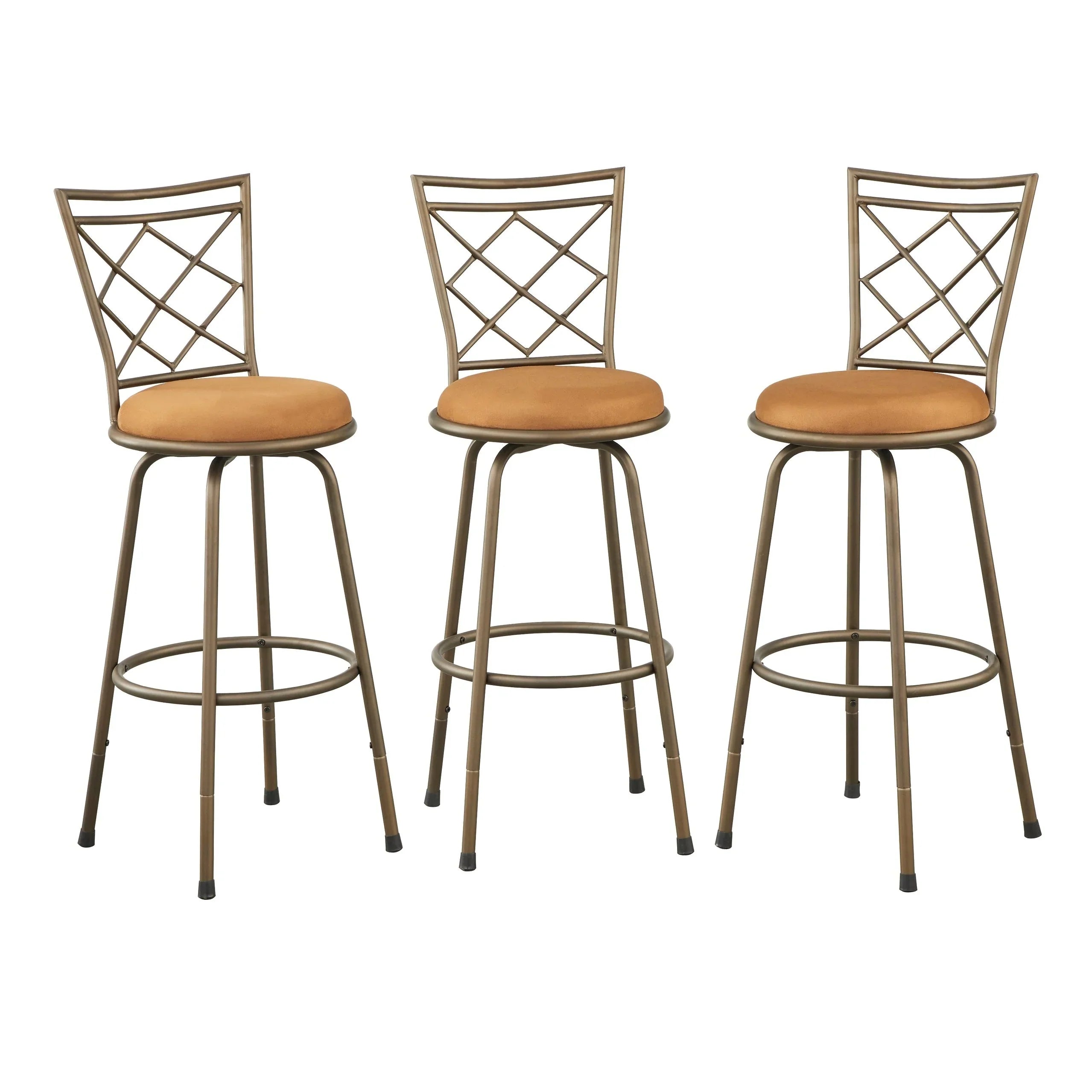 Sgabelli girevoli regolabili in altezza Simple Living Alyssa (set da 3)