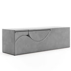 Avana Kami Chaise convertibile / Yoga e Massaggio - Pouf 2 in 1 con sedia a sdraio yoga pieghevole a scomparsa, Microvelvet - N/D