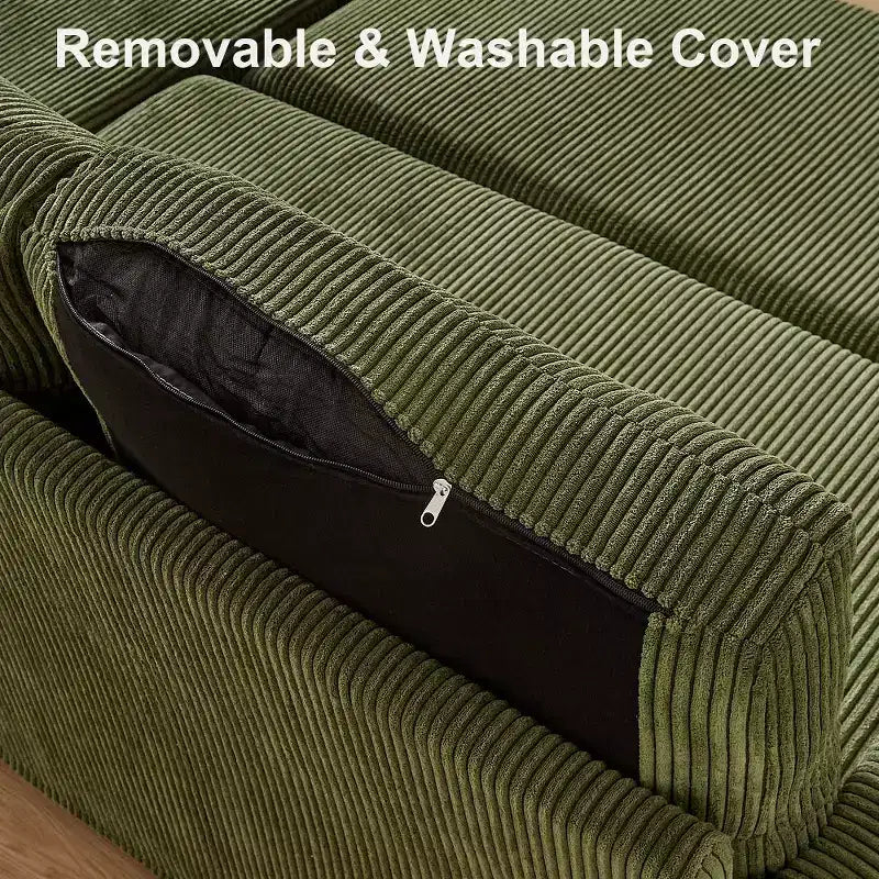 Dyonery Divano Letto Angolare 81, Divano Estraibile a L con Chaise Longue Reversibile con Contenitore, USB, Schienale Reclinabile