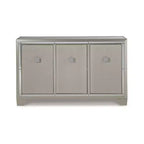 Mobile accentato Chaseton contemporaneo color Champagne