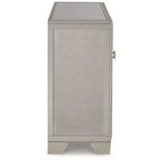 Mobile accentato Chaseton contemporaneo color Champagne