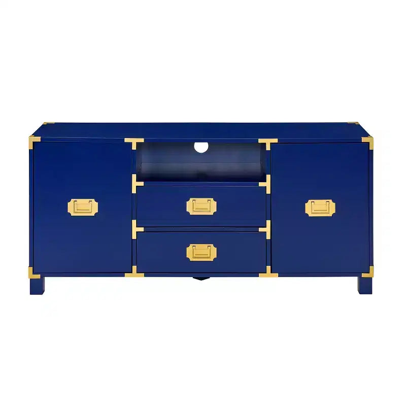 Campaign Entertainment Center Console - Blue - SEI