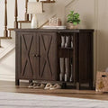 Shoe Storage Cabinet with 3 Door, 4-Tier Freestanding Large Shoe Rack Cabinet for Hallway
