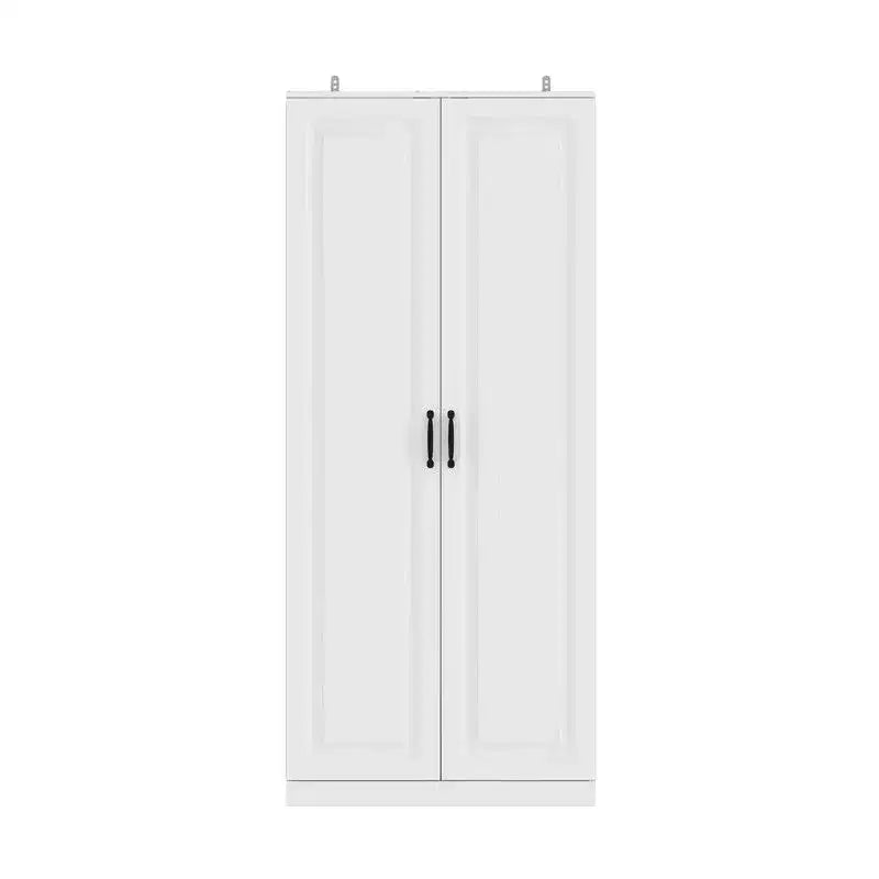 Mobiletto portaoggetti da garage Famapy con ripiani girevoli e scomparti sulla porta, organizer multistrato, costruzione robusta, per attrezzi e forniture da giardino