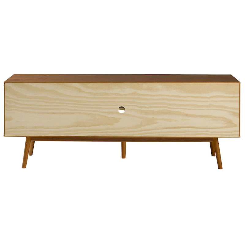 Mobile TV in legno massello Middlebrook Mid-Century da 70 pollici