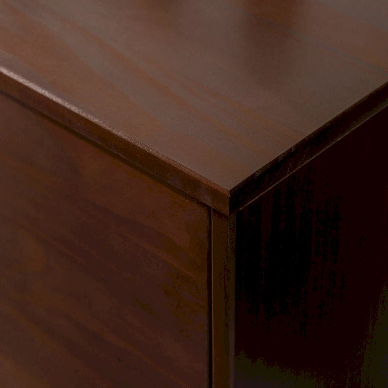 Mobile TV in legno massello Middlebrook Mid-Century da 70 pollici