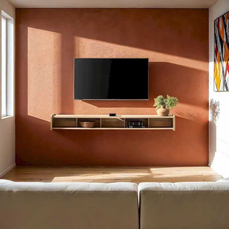 Meuble TV flottant mural Middlebrook Designs
