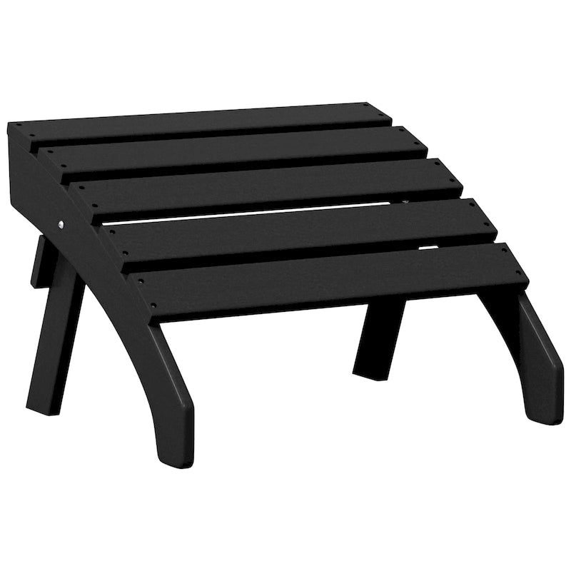 Polytrends Altura Pouf Pieghevole da Esterno Adirondack