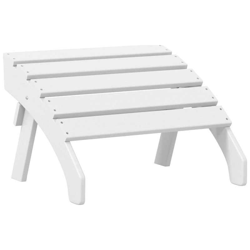 Polytrends Altura Pouf Pliant d'extérieur Adirondack
