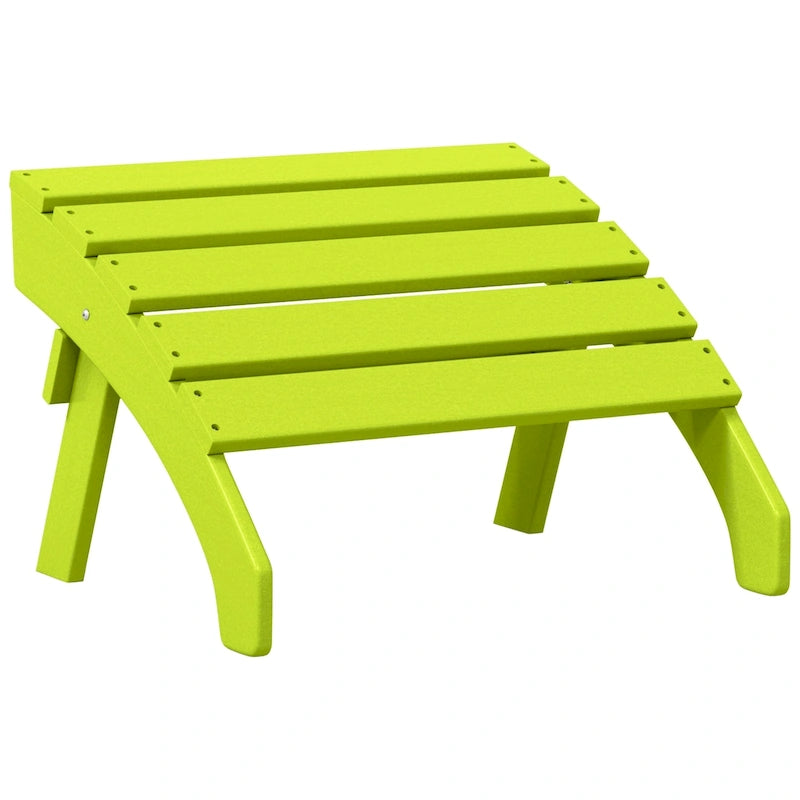 Polytrends Altura Pouf Pliant d'extérieur Adirondack
