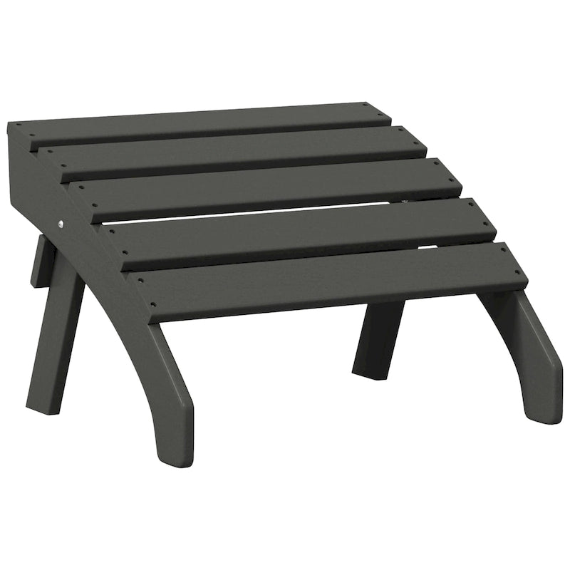 Polytrends Altura Pouf Pliant d'extérieur Adirondack