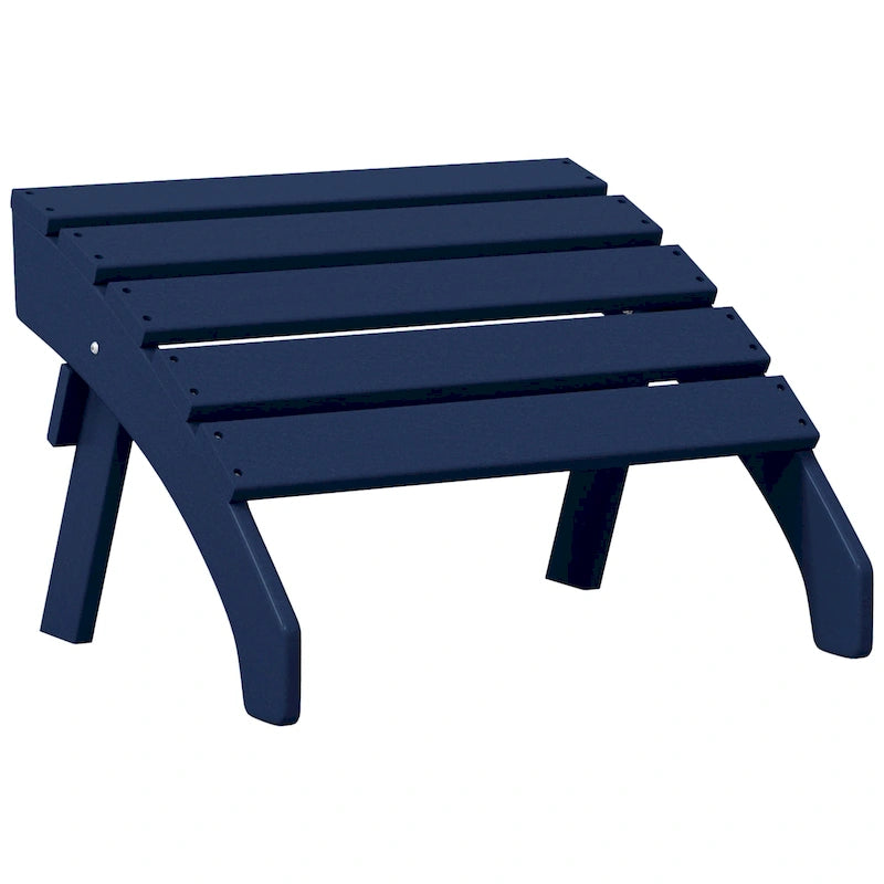 Polytrends Altura Pouf Pliant d'extérieur Adirondack