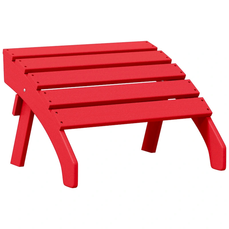 Polytrends Altura Pouf Pliant d'extérieur Adirondack