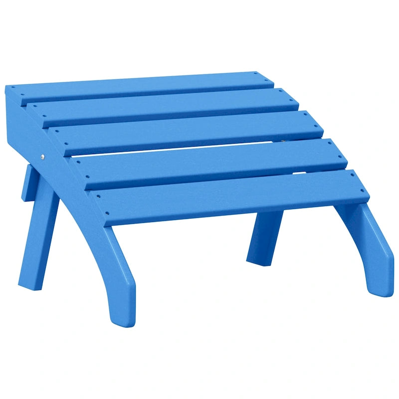 Polytrends Altura Pouf Pliant d'extérieur Adirondack