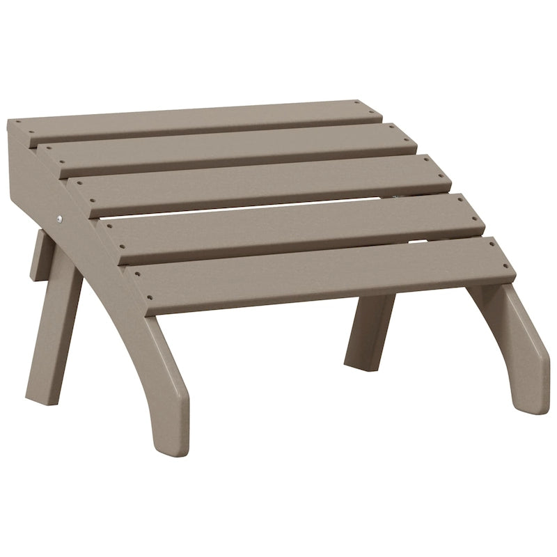 Polytrends Altura Pouf Pliant d'extérieur Adirondack