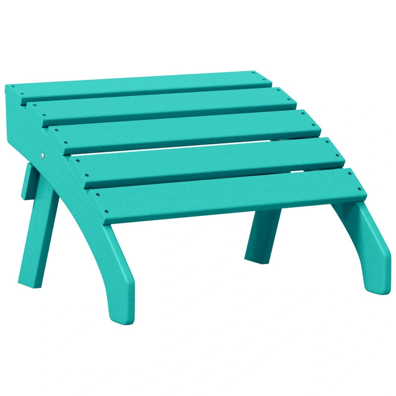 Polytrends Altura Pouf Pieghevole da Esterno Adirondack