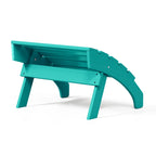 Polytrends Altura Pouf Pieghevole da Esterno Adirondack