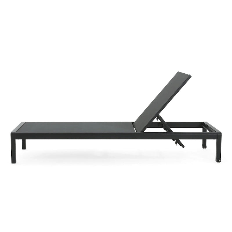 Chaise longue Cape Coral Kd Nera (Mp2) (set da 2)