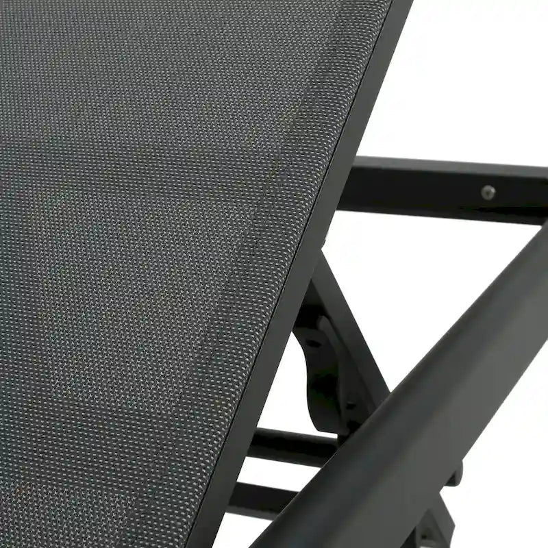 Chaise longue Cape Coral Kd Nera (Mp2) (set da 2)