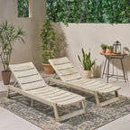Chaise longue Maki (set di 2)