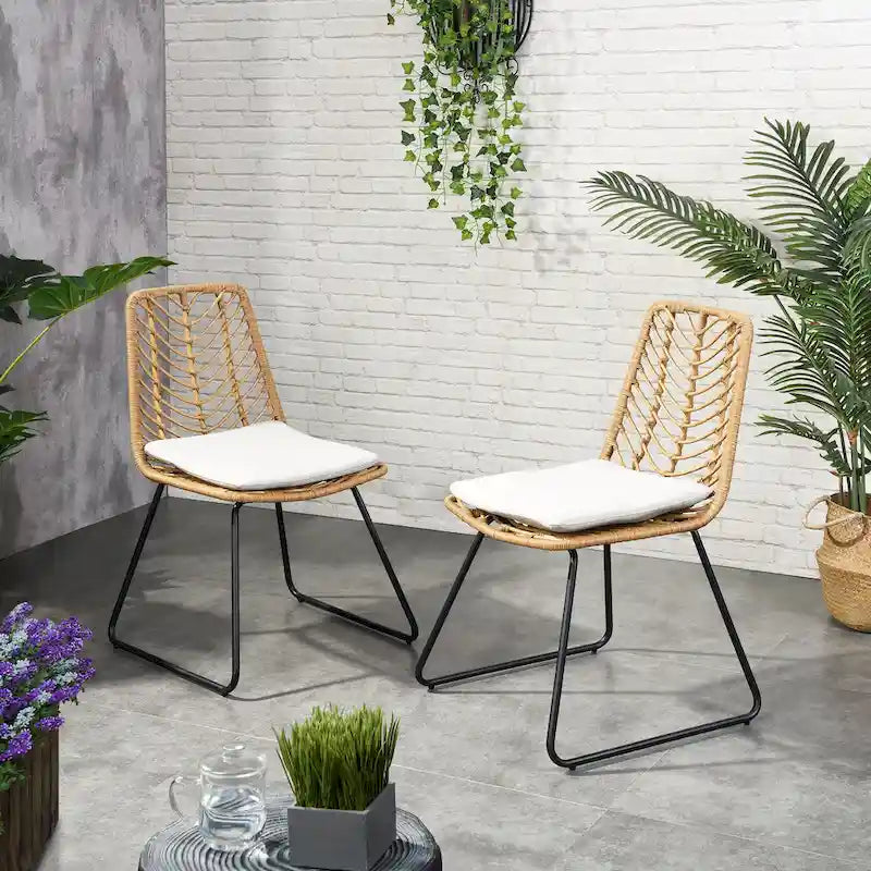 Chair with Cushion Set of 2