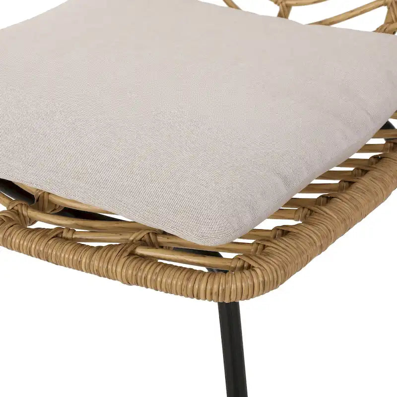 Sedia con cuscino, set da 2