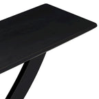 Christopher Knight Home - Tavolo Consolle Moderno Rustico Mirod con Design a Gambe Incrociate per Soggiorno e Camera da Letto