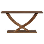 Christopher Knight Home - Tavolo Consolle Moderno Rustico Mirod con Design a Gambe Incrociate per Soggiorno e Camera da Letto