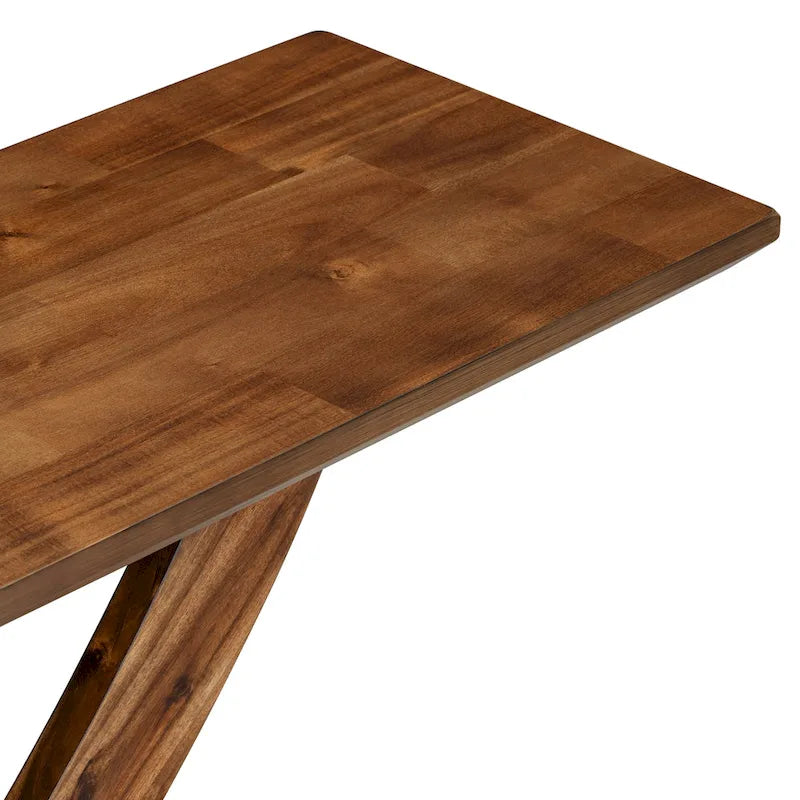 Christopher Knight Home - Tavolo Consolle Moderno Rustico Mirod con Design a Gambe Incrociate per Soggiorno e Camera da Letto