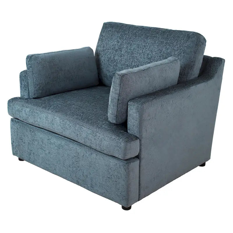Poltrona moderna Naro in tessuto con cuscino removibile di Christopher Knight Home