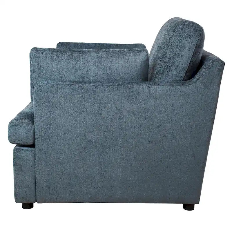 Poltrona moderna Naro in tessuto con cuscino removibile di Christopher Knight Home