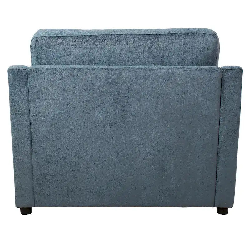 Poltrona moderna Naro in tessuto con cuscino removibile di Christopher Knight Home