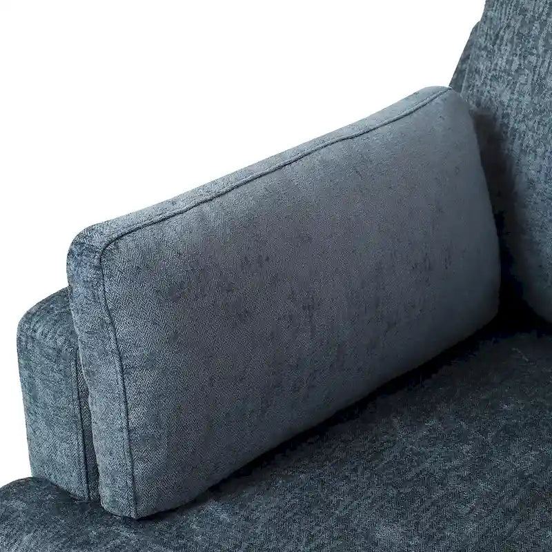 Poltrona moderna Naro in tessuto con cuscino removibile di Christopher Knight Home