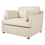 Poltrona moderna Naro in tessuto con cuscino removibile di Christopher Knight Home