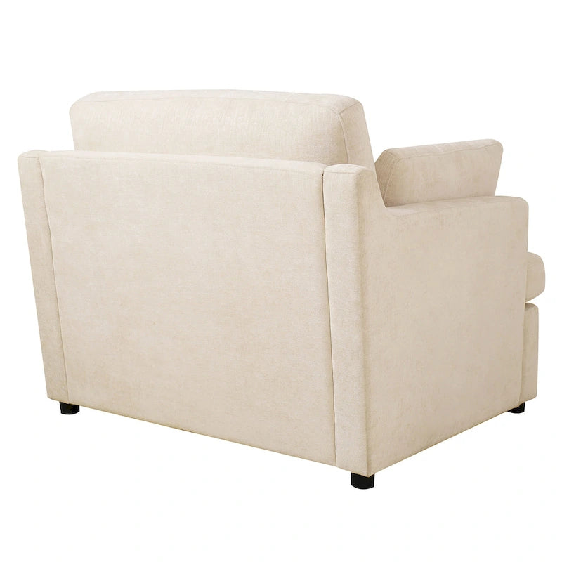 Poltrona moderna Naro in tessuto con cuscino removibile di Christopher Knight Home