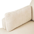 Poltrona moderna Naro in tessuto con cuscino removibile di Christopher Knight Home