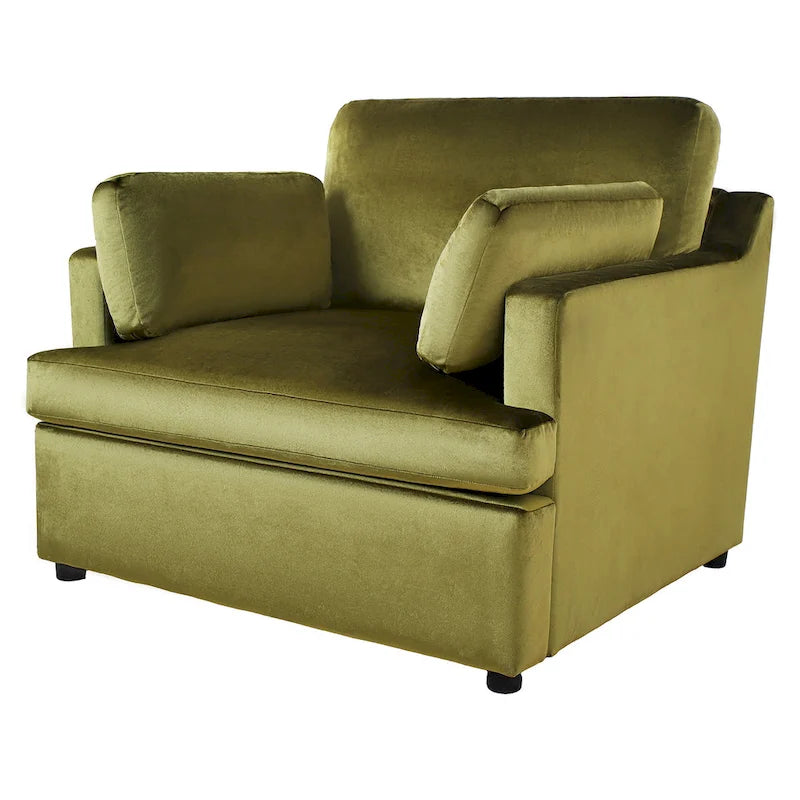 Poltrona moderna Naro in tessuto con cuscino removibile di Christopher Knight Home