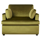 Poltrona moderna Naro in tessuto con cuscino removibile di Christopher Knight Home