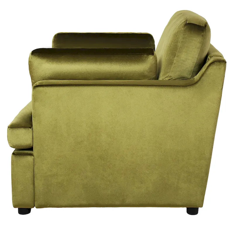 Poltrona moderna Naro in tessuto con cuscino removibile di Christopher Knight Home