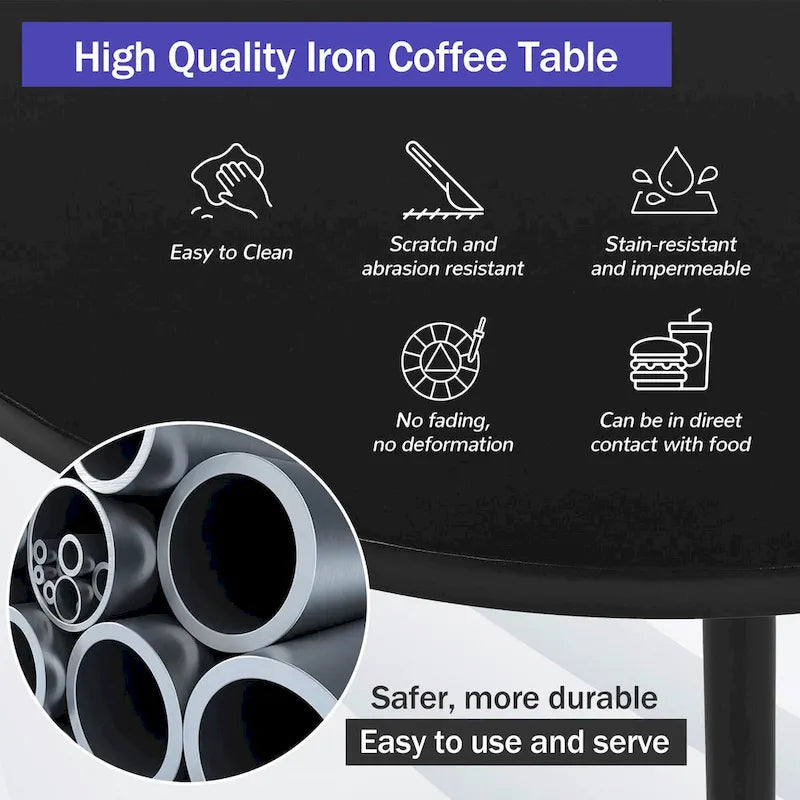 Set divano da giardino a mezzaluna con tavolino da caffè, set di mobili da esterno curvo per tutte le stagioni con sedute e schienale imbottiti
